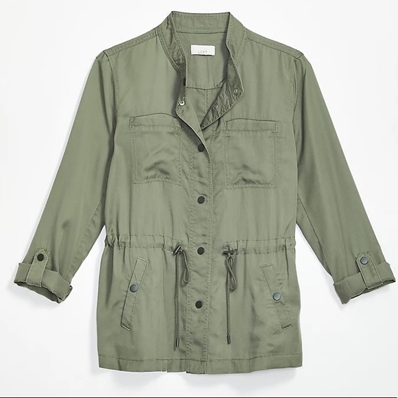 Loft Lyocell Utility Jacket 